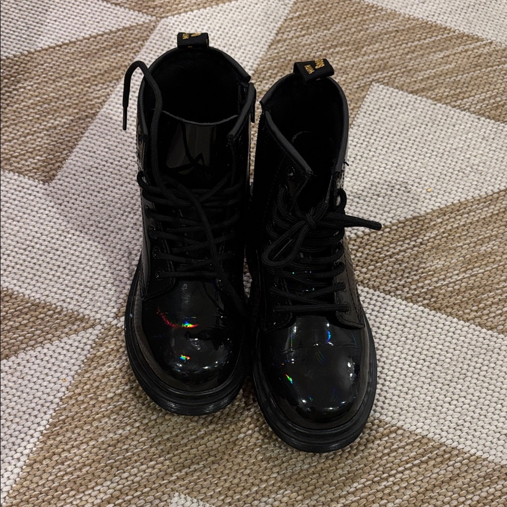 Dr. Martens Kids Black Boots